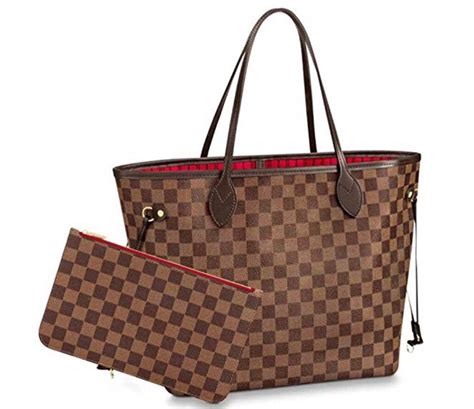 louis vuitton purse brown and red|louis vuitton brown checkered bag.